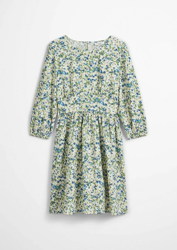 Платье из вискозы и органического хлопка Marc o'Polo - фото 6