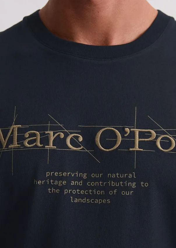 Футболка прямого кроя из органического хлопка Marc o'Polo - фото 4