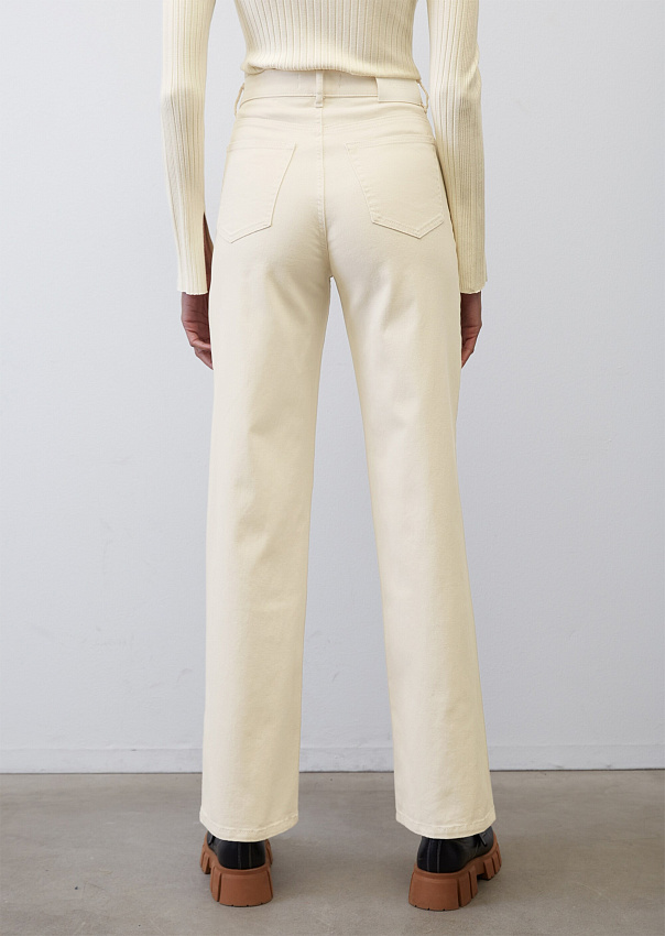 Широкие брюки NELIS из мягкого твила для женщин – купить в официальноминтернет-магазине Marc OPolo