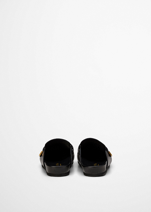 Сабо из натуральной кожи