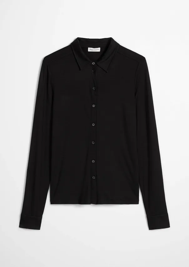 Рубашка из смесовой вискозы Marc o'Polo - фото 6