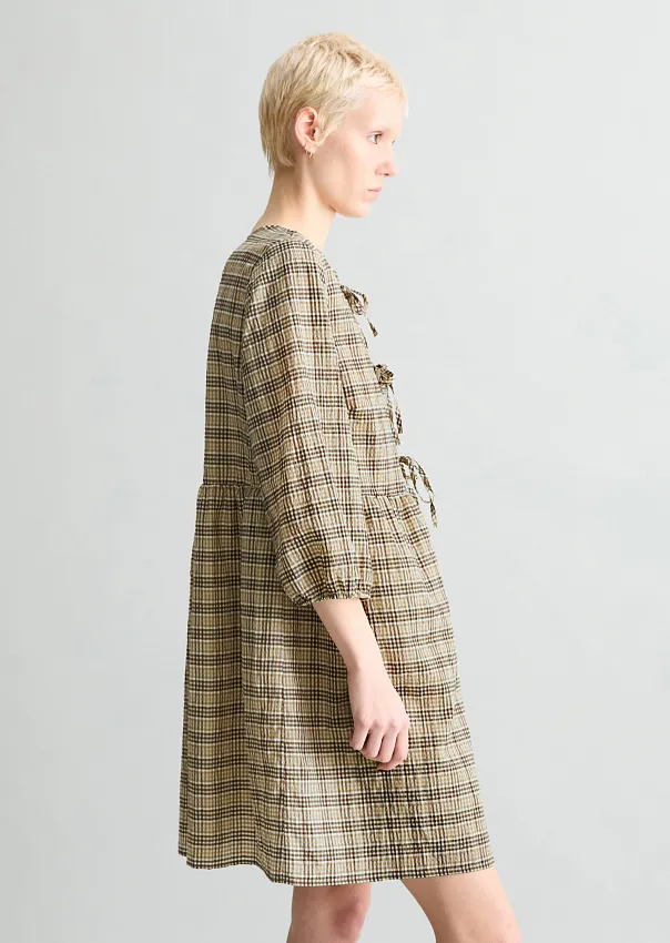 Платье из смесового хлопка