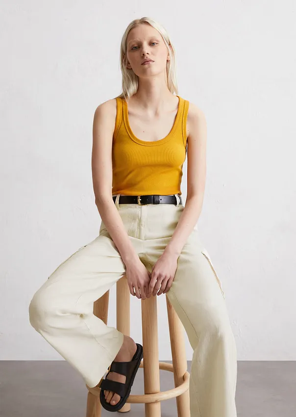 Топ из смесового хлопка Marc o'Polo - фото 1