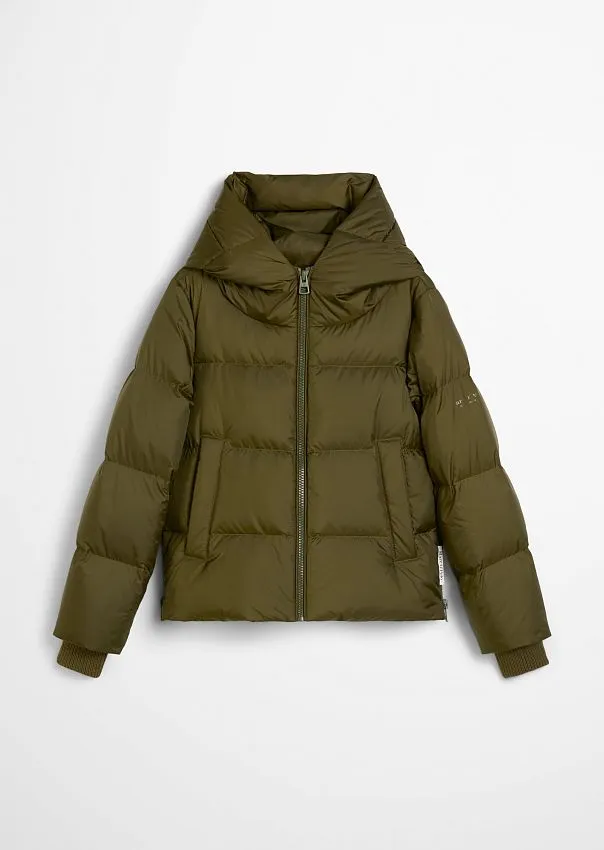 Пуховик с фиксированным капюшоном Marc o'Polo - фото 6