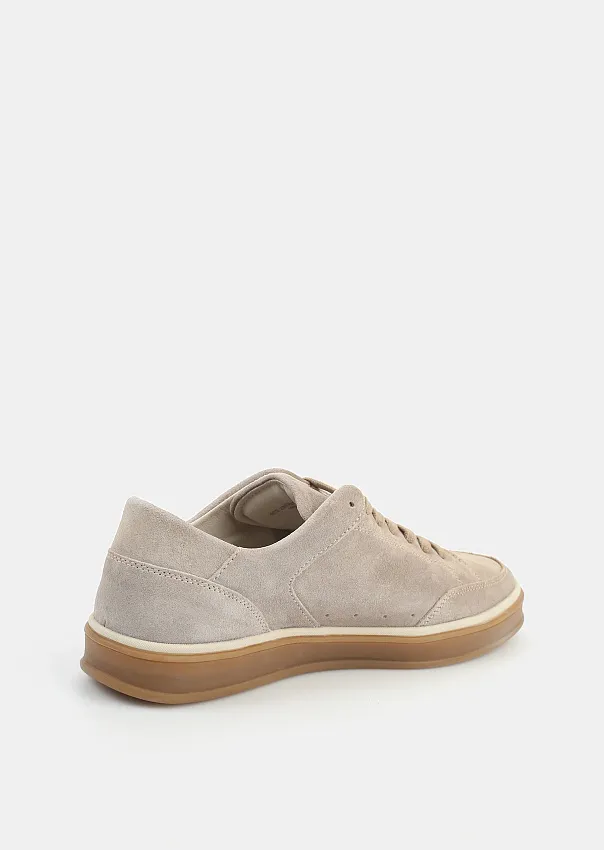 Кеды из натуральной замши