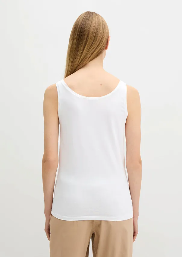 Топ из смесового хлопка