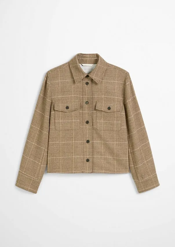 Верхняя рубашка из смесовой шерсти Marc o'Polo - фото 6