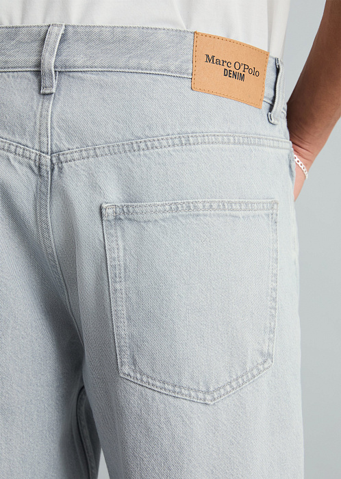 Джинсы зауженные из органического хлопка