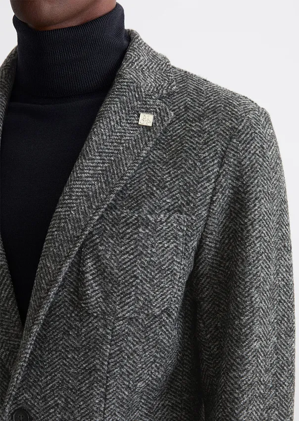 Пиджак из смесовой шерсти Marc o'Polo - фото 4