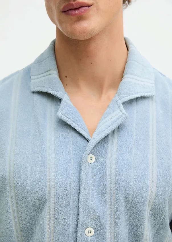 Рубашка из махрового трикотажа