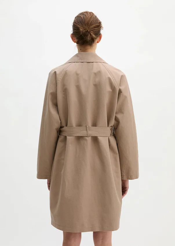 Тренч из смесового хлопка