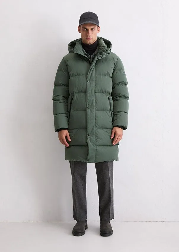 Длинный пуховик со съемным капюшоном и внутренними лямками  Marc o'Polo - фото 3