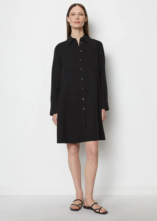 Платье-рубашка из лиоцелла