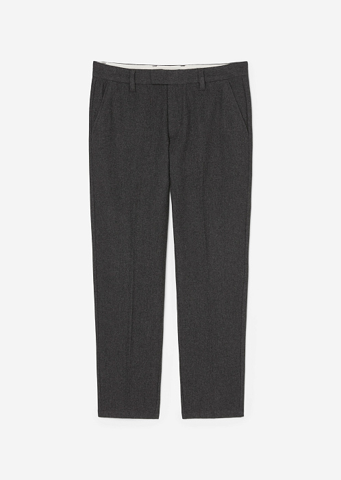 Темно-серый меланж