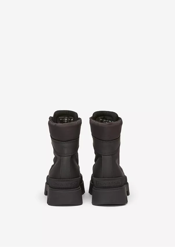 Ботинки из переработанного полиэстера на шнурках Marc o'Polo - фото 3