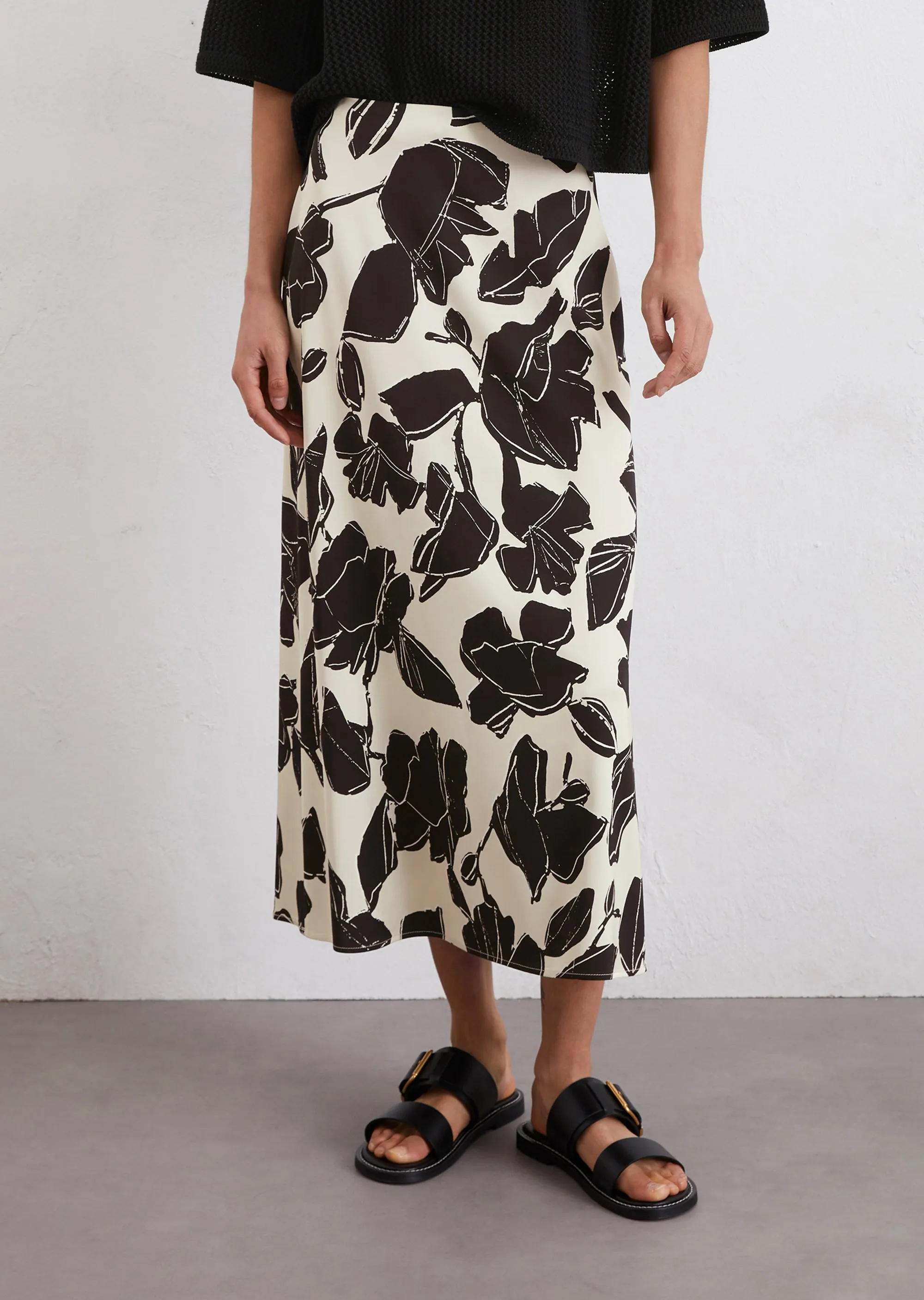 Юбка из сатиновой вискозы Marc o'Polo - фото 3