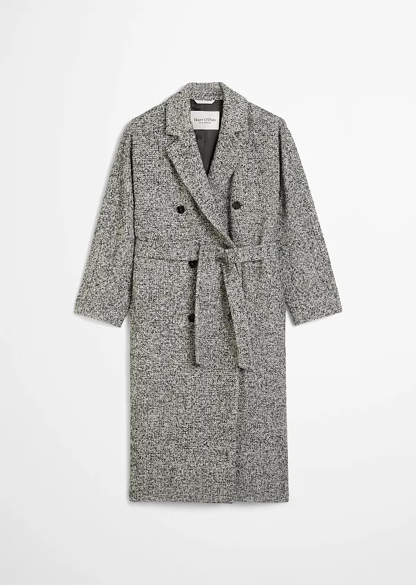 Пальто из итальянской смесовой шерсти Marc o'Polo - фото 6