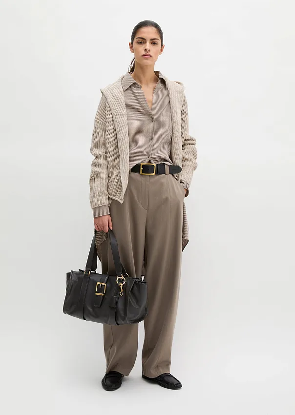 Сумка-тоут из натуральной кожи