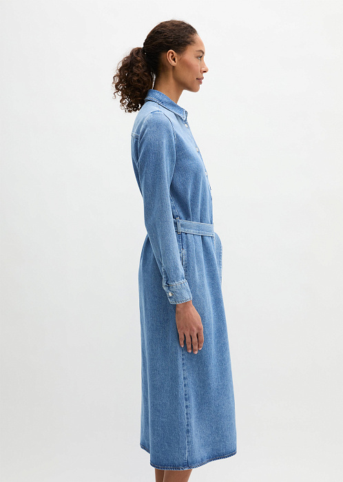 Платье джинсовое из смеси лиоцелла и хлопка