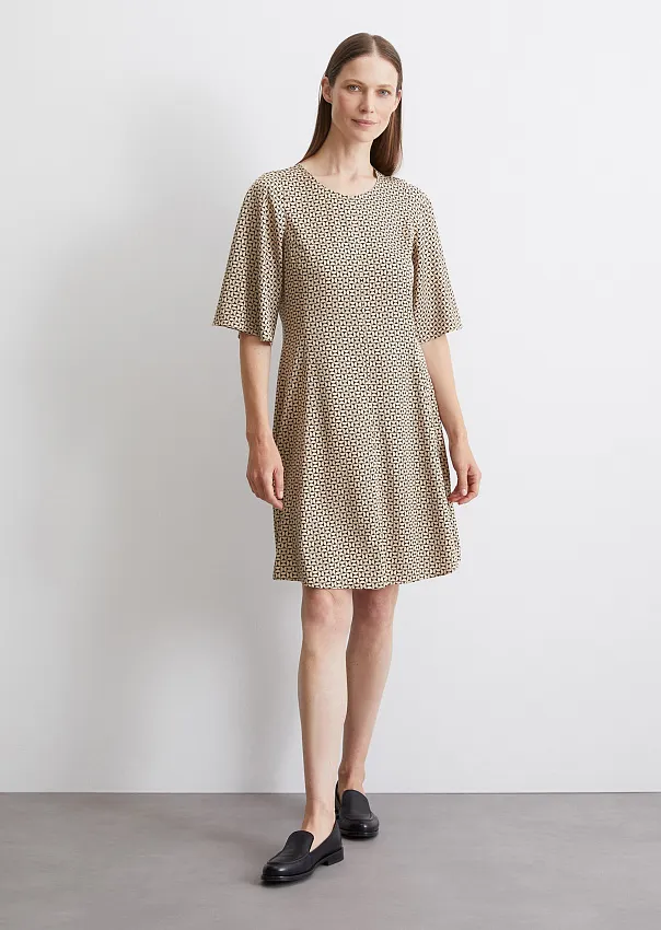 Платье-мини из вискозного твила Marc o'Polo - фото 3