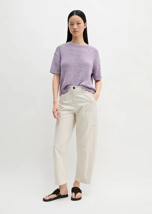 Свитер из смесового хлопка
