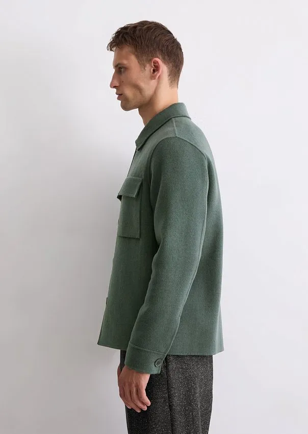 Верхняя рубашка из смесовой шерсти Marc o'Polo - фото 5