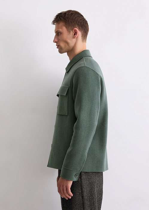 Рубашка верхняя из смесовой шерсти