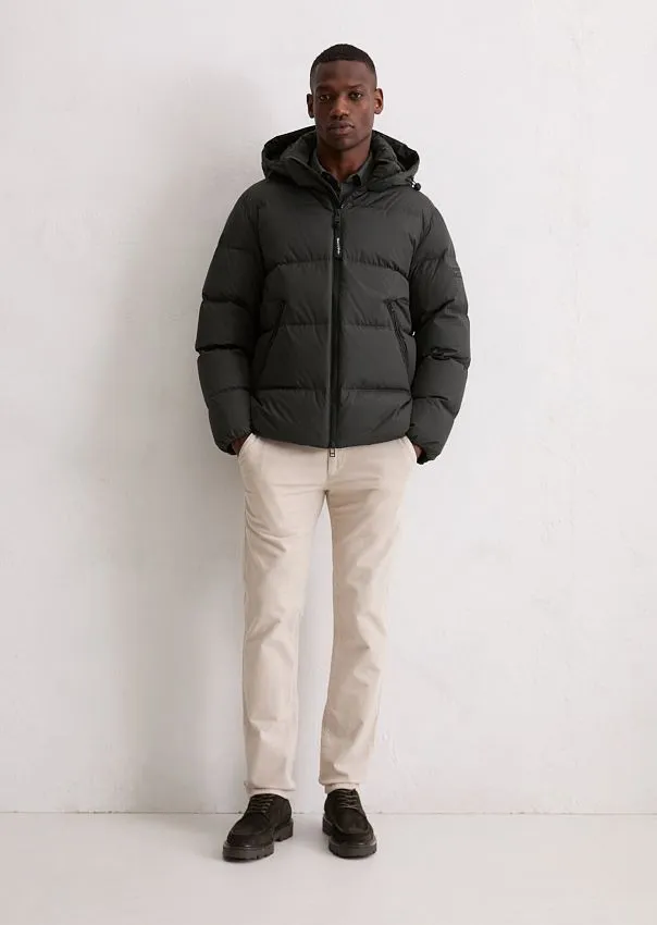 Стеганый пуховик со съемным капюшоном Marc o'Polo - фото 3