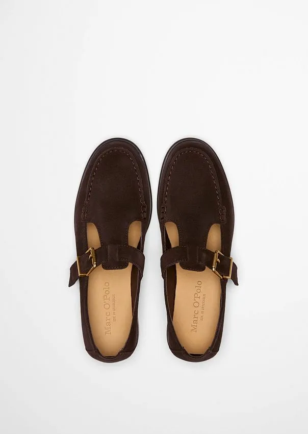 Лоферы Fiona из мягкой замши Marc o'Polo - фото 4