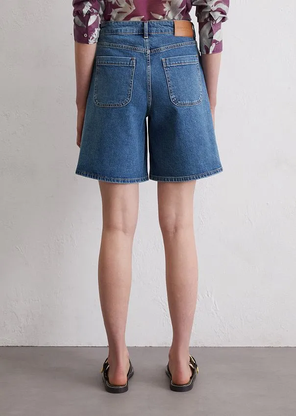 Джинсовые шорты JONNDA из органического хлопка и вискозы  Marc o'Polo - фото 2