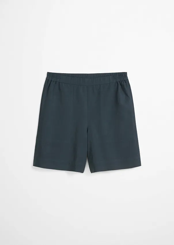 Шорты из лиоцелла и льна