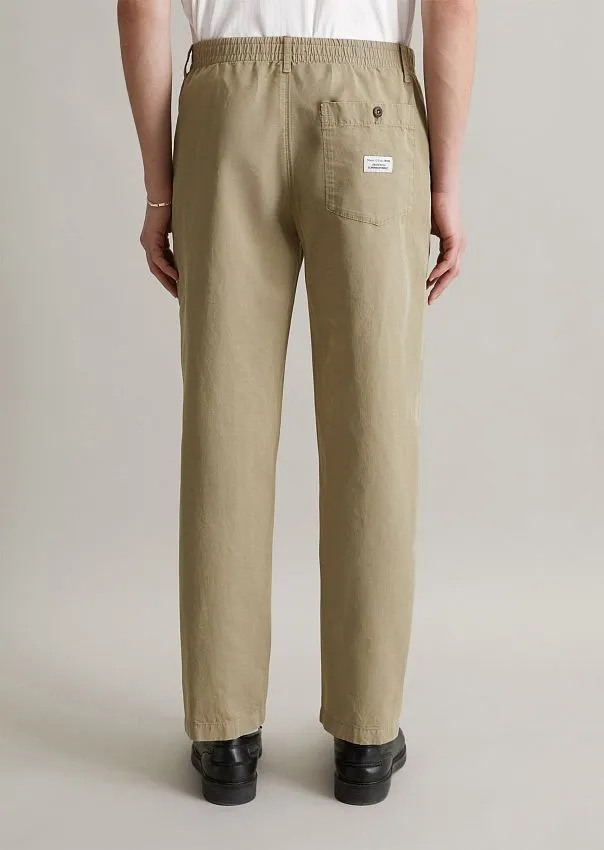 Брюки из органического хлопка и льна Marc o'Polo - фото 2