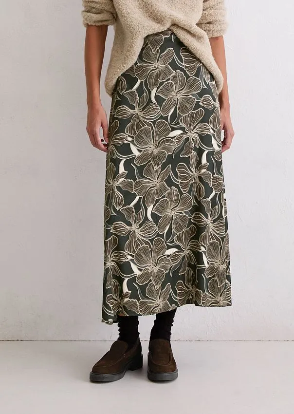 Юбка-макси из атласа Marc o'Polo - фото 3