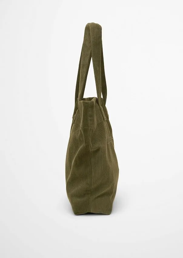 Сумка-шоппер из вельвета Marc o'Polo - фото 2