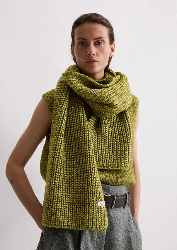 Шерстяной шарф Marc o'Polo - фото 3