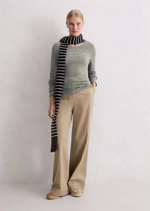 Лонгслив из органического хлопка