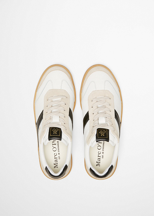 Кроссовки из натуральной кожи