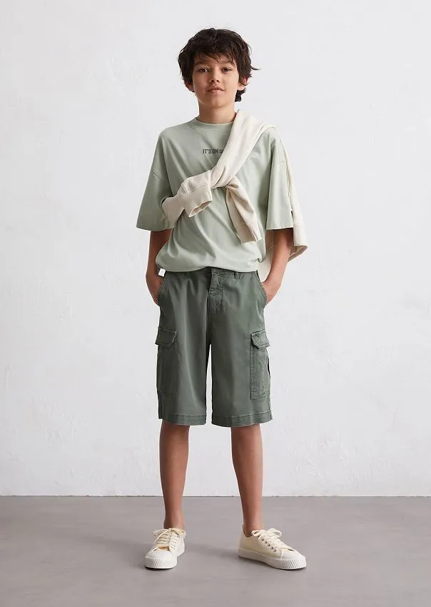 Шорты карго из лиоцелла и хлопка Marc o'Polo - фото 1