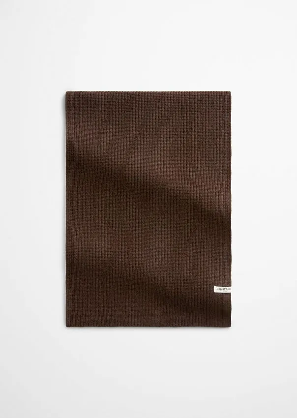 Шарф из смесовой шерсти мериноса Marc o'Polo - фото 1