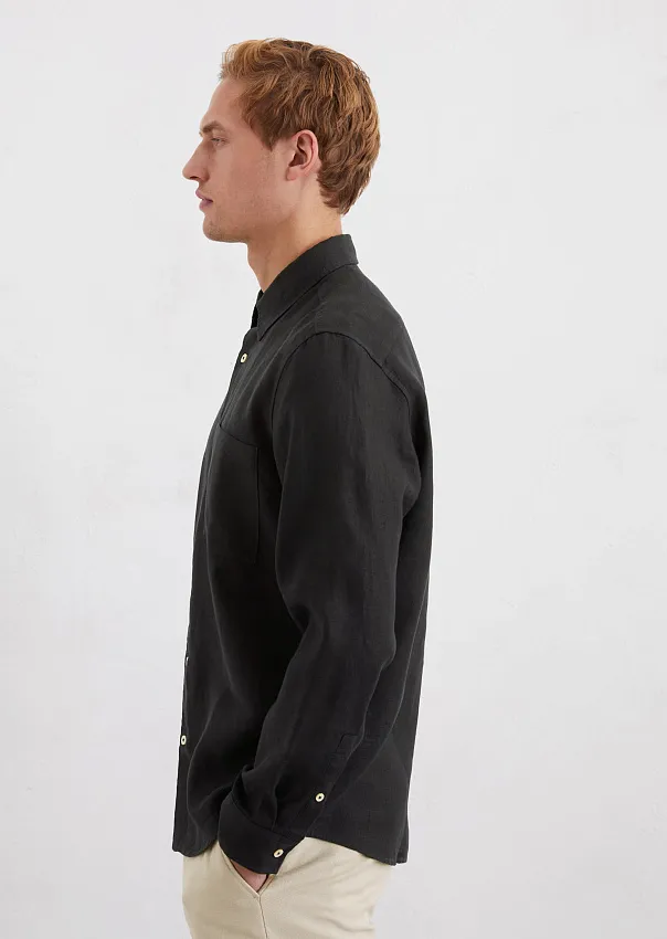 Рубашка из чистого льна Marc o'Polo - фото 5