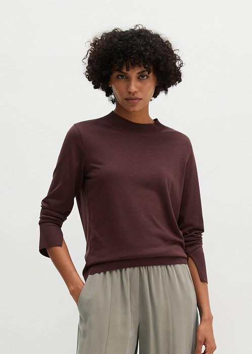Лонгслив из смеси лиоцелла TENCEL™ и хлопка