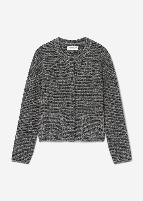 striped mouliné / deep night b