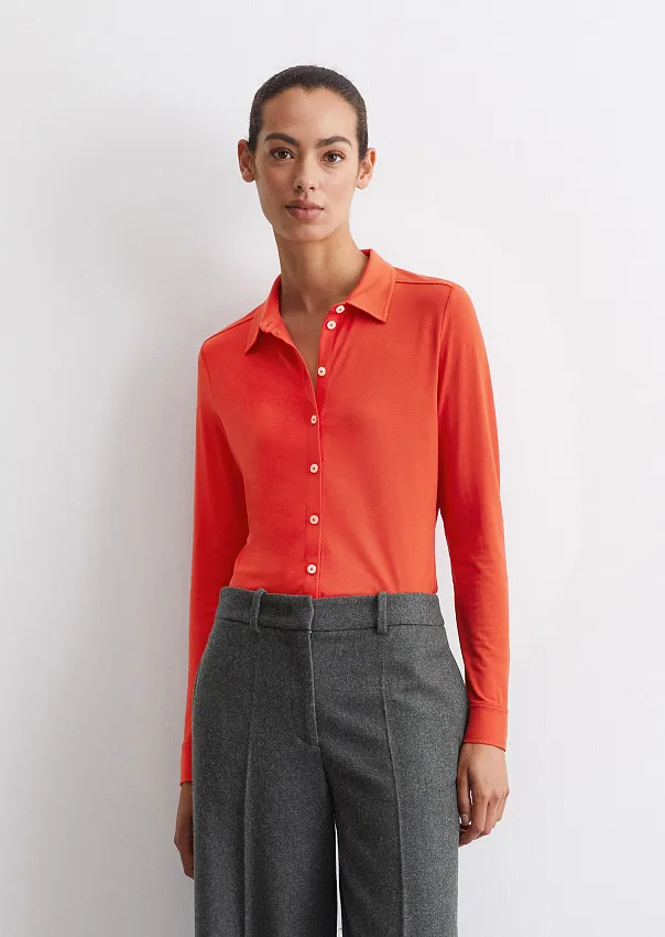 Рубашка из смесовой вискозы