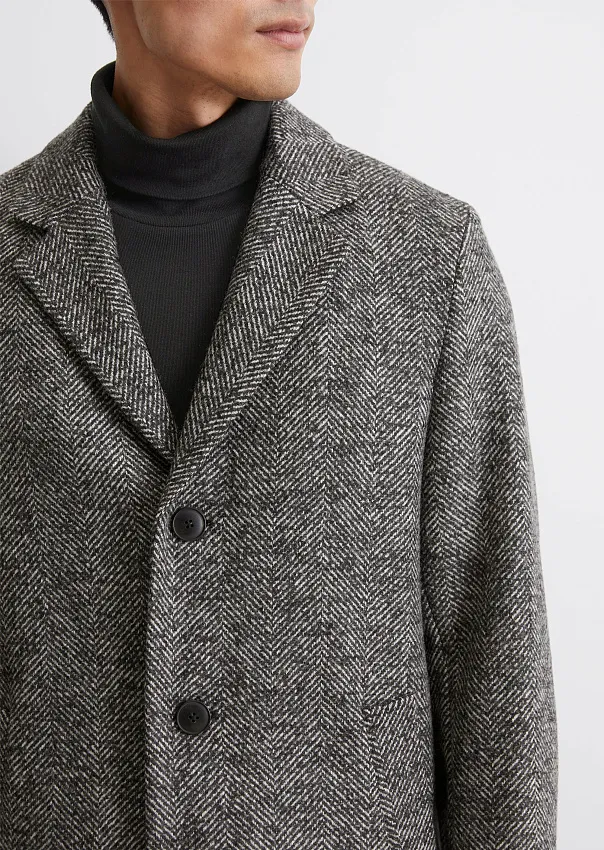 Пальто из смесовой шерсти