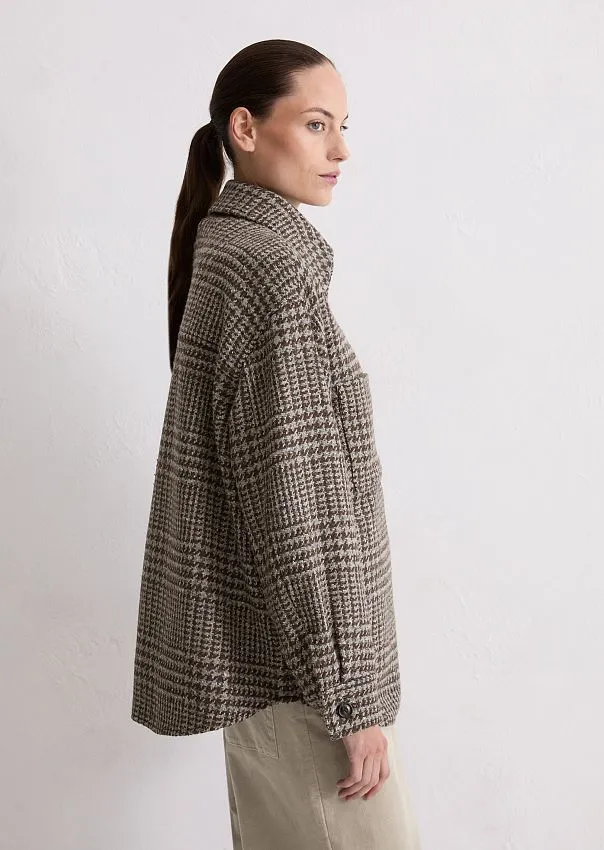 Куртка-рубашка из смесовой шерсти Marc o'Polo - фото 5