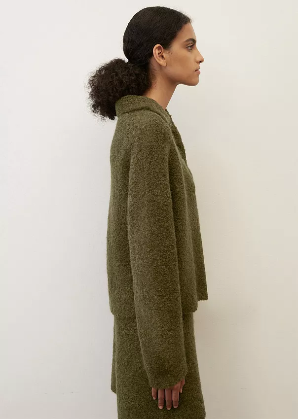 Трикотажное поло из пряжи букле Marc o'Polo - фото 5