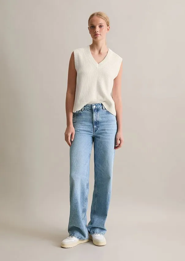 Широкие джинсы TOMMA из органического хлопка Marc o'Polo - фото 1