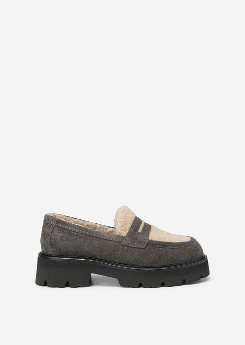 Темно-графитовый/бежевый