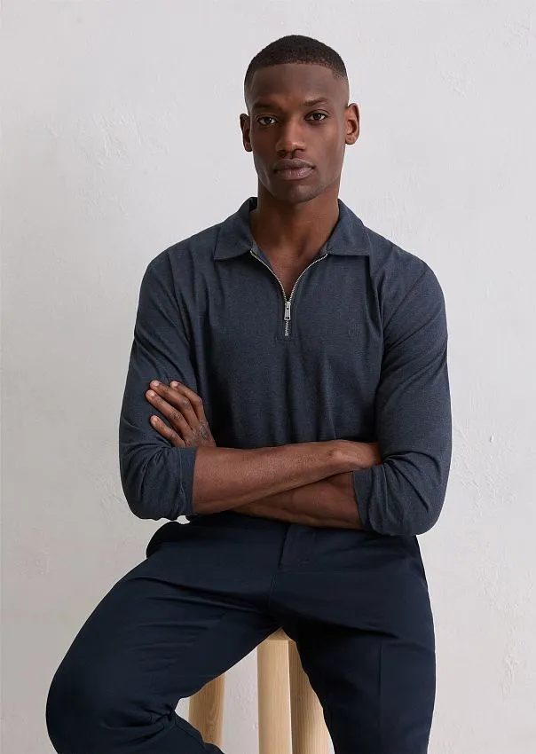 Поло из джерси на молнии
 Marc o'Polo - фото 1