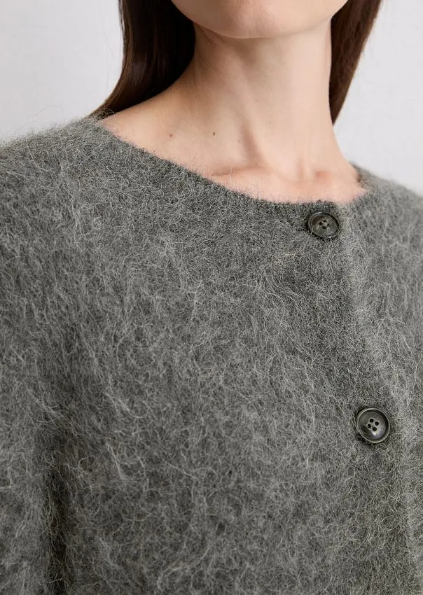 Кардиган из смесовой шерсти альпака Marc o'Polo - фото 4